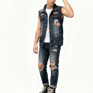Jeep Denim Vest (M)